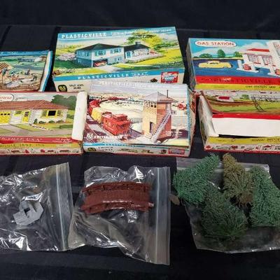 Bf102 plasticville train set accessories