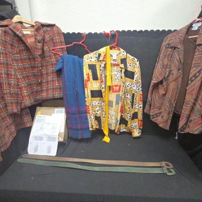 Ct580 vintage womens silk and wool 2