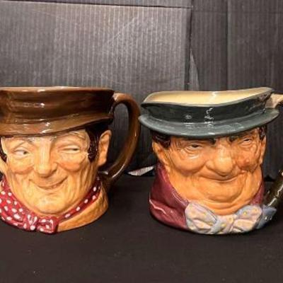 Ct451 vintage royal doulton character mugs