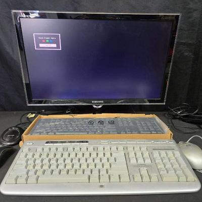 Ct541 samsung 23 inch monitor with keyboards