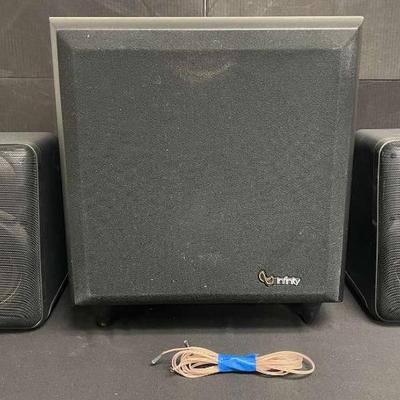 Ct534 infinity subwoofer and speakers
