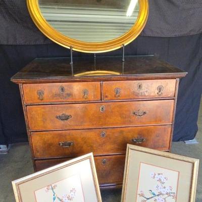 Sr1026 antique georgian or george 11 111 chest of drawers