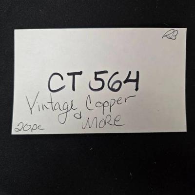Ct564 vintage copper and more