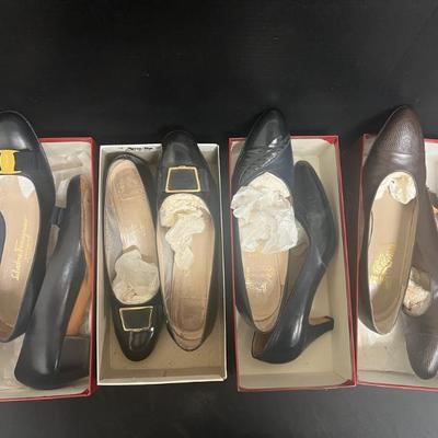 Sr1010 vintage salvatore ferragamo women s shoes #2