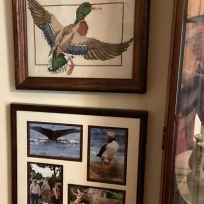 Sale Photo Thumbnail #213: Wall arr ducks in flight framed print