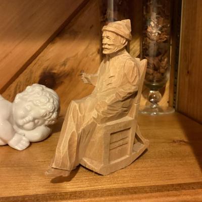 Sale Photo Thumbnail #140: Chinese man in a rocker
