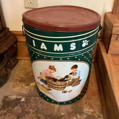 Sale Photo Thumbnail #172: IAMS tin