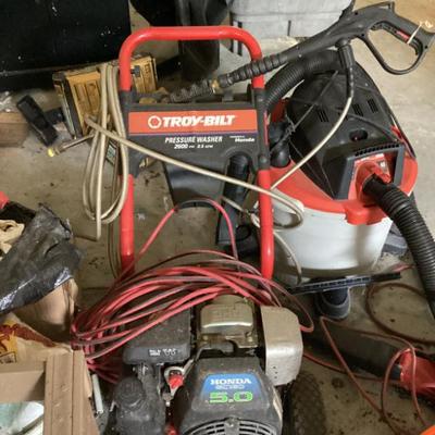 Sale Photo Thumbnail #110: Troy bilt 2600 psi pressure washer
