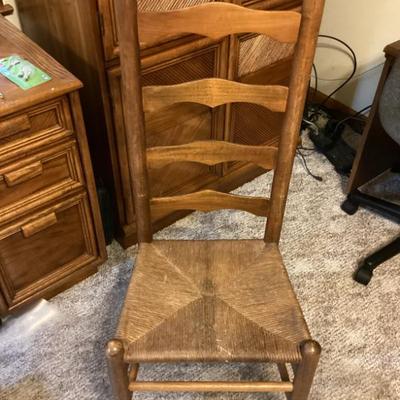 Sale Photo Thumbnail #273: Ladder back chair