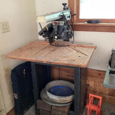 Craftsman 9 in radial arm saw
