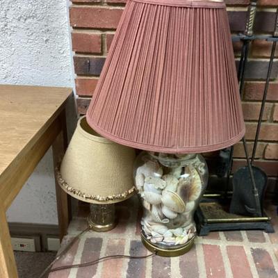 Sale Photo Thumbnail #122: 2 small lamps