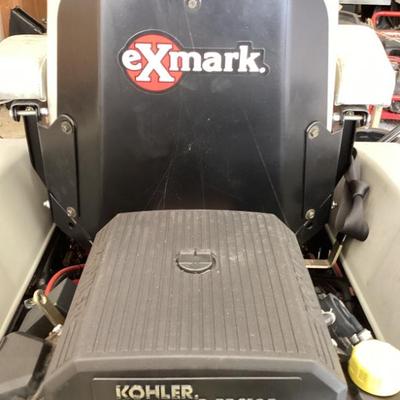 Exmark lazer z ultra zero turn mower - rear view