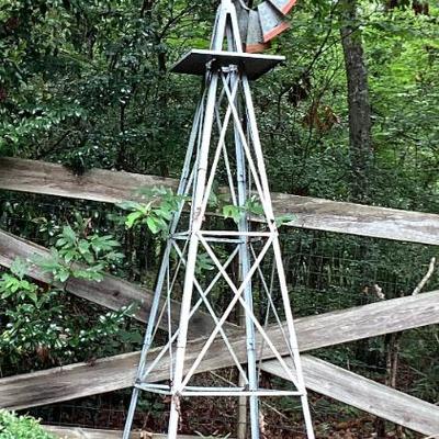 Ornamental garden windmill