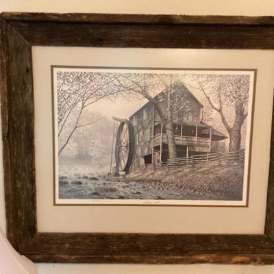 Sale Photo Thumbnail #24: Wall art Healans Mill watermill