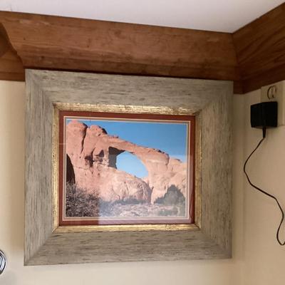 Sale Photo Thumbnail #223: Wall art framed print of arch in Arches national park Utah