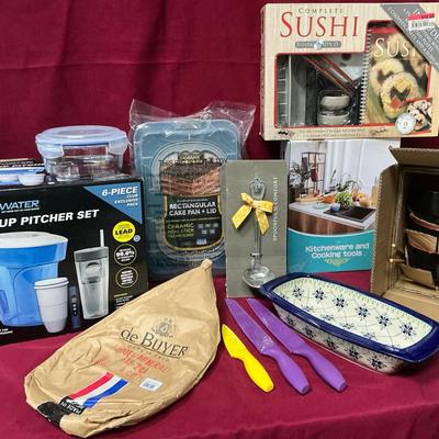 Zero Water, Crepe Pan, Polish Pottery And More Kitchen Goods 