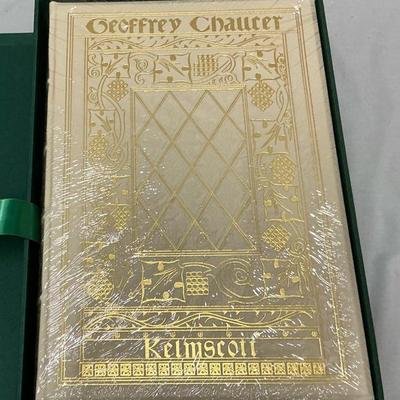 Easton Press The Works of Geoffrey Chaucer SEALED