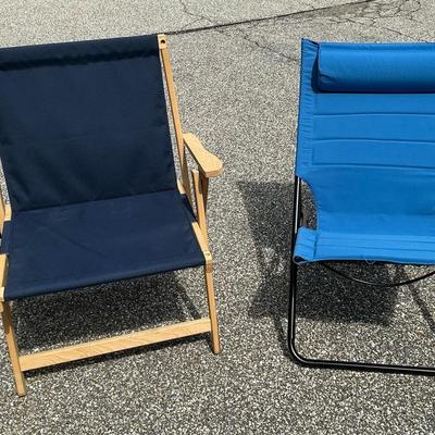 Oversized Folding Chairs incl. Blue Ridge Chair Works