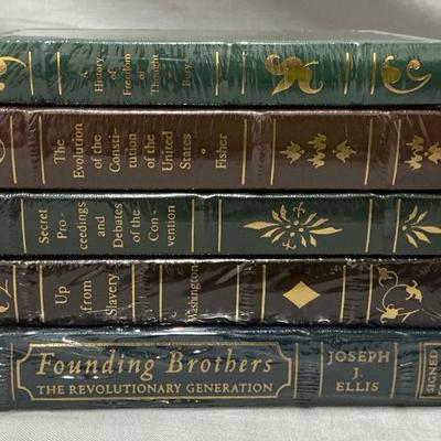 Easton Press Founding Brothers, Secret Proceedings, Evolution of the Constitution, & More