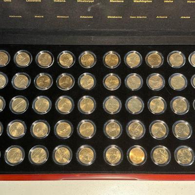 Collectors Alliance 24k Gold Clad State Quarters (1999-2008)