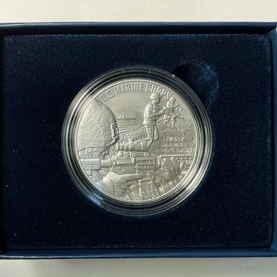 Armed Forces Silver Medals Program U.S Marine Corps .999 Silver Medal