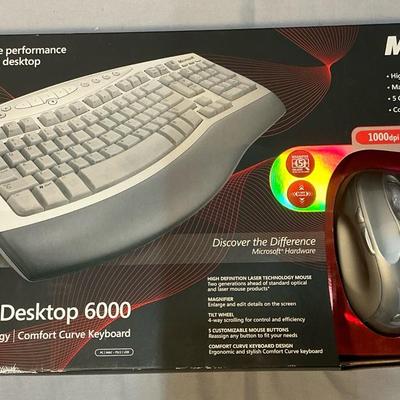 Microsoft Wireless Laser Desktop 6000 Keyboard & Mouse SEALED