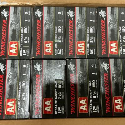 Winchester AA Xtra-Lite Target Load 12 Gauge 8 Boxes
