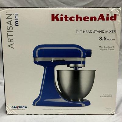 KitchenAid Tilt Head 3.5qt Stand Mixer Twilight Blue NEW
