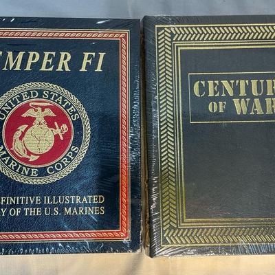 Easton Press Semper Fi & Century of War SEALED