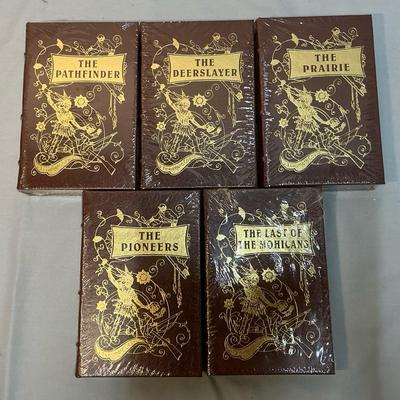 Easton Press Fenimore Cooper Set of Five Books SEALED
