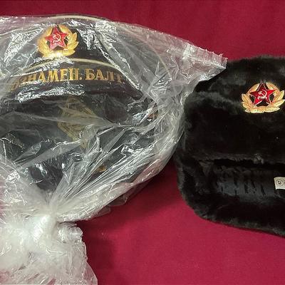 Two Russian Hats - Ushanka And Sailor, Soviet Union