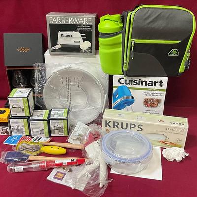 Kitchen Items - Farberware, Cuisinart, Krups And More