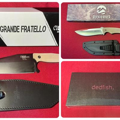Doug Marcaida, Dedfish, Ruck & River New Knives 
