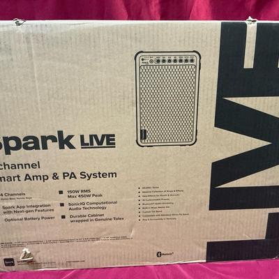 Spark Live 4 Channel Smart Amp & PA System