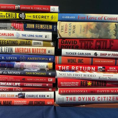 Hardback Political Books 