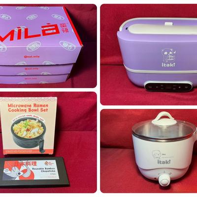Itaki Cooking Lunchbox, Itaki Warmer, Mila Bowls & More 