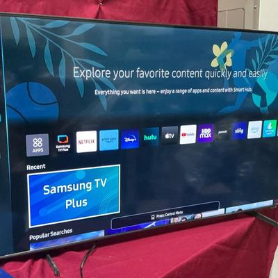 Samsung Smart Tv 55” No Remote 