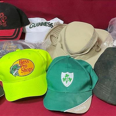 Hats Galore - Disney, Guinness, Navy, Nascar, And More