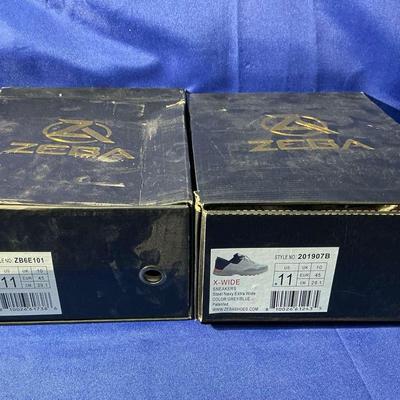 Zeba Mens Size 11 Slip On Walking Sneakers 