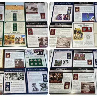 State Dollars, Quarters, Sacagawea Info Page Coins 