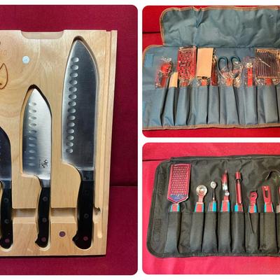 Wolfgang Puck Knife Set & Chef Sets