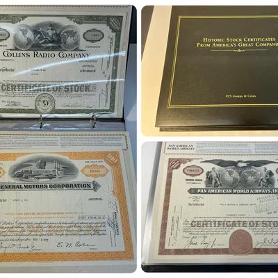 PCS Historic Stock Certificates from America’s Great Companies  