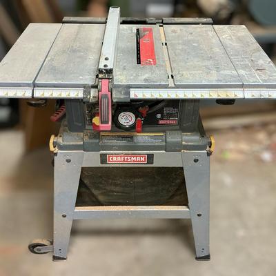 Craftsman 10 Inch Table Saw 