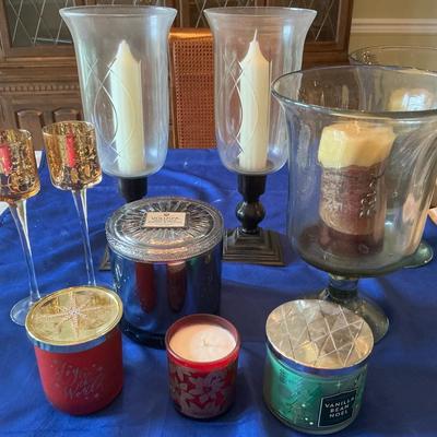 Candle Lot Including Yankee Candle, Slatkin