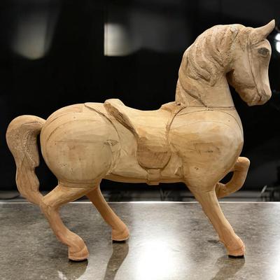 Unfinished Carousel Horse (36 Inch)