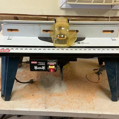 Ryobi Router & Router Table 