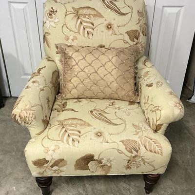Botanical Upholstered Armchair