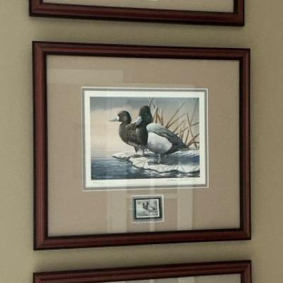 Mark Anderson Duck & Stamp Signed Numbered Prints (3)
