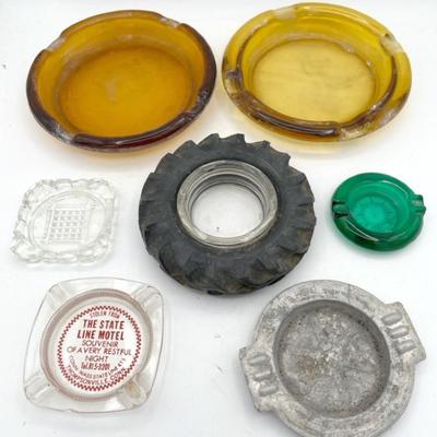 Collection of Vintage Ashtrays