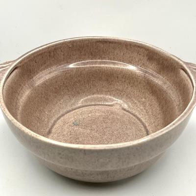 California Pottery Bowl with Speckled Glaze